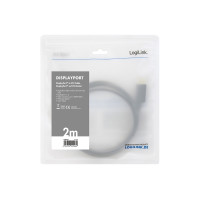 Produktbild för LogiLink - videoadapterkabel - DisplayPort till DVI-D - 3 m