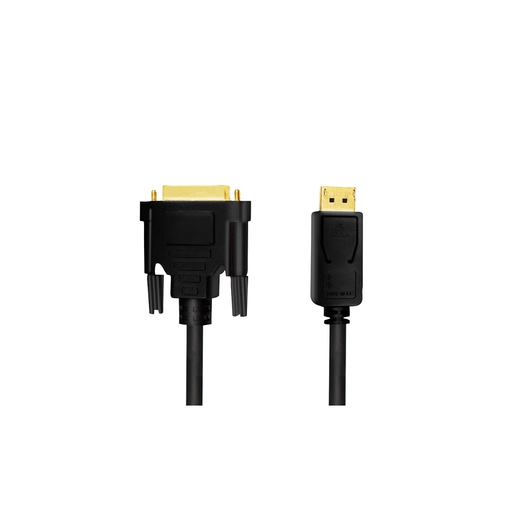 Produktbild för LogiLink - videoadapterkabel - DisplayPort till DVI-D - 3 m