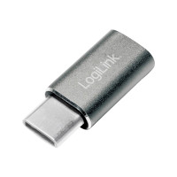 Produktbild för LogiLink - USB typ C-adapter - mikro-USB typ B till USB-C