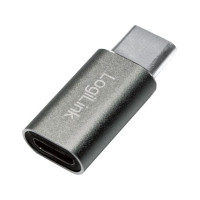 Produktbild för LogiLink - USB typ C-adapter - mikro-USB typ B till USB-C