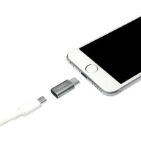 Produktbild för LogiLink - USB typ C-adapter - mikro-USB typ B till USB-C