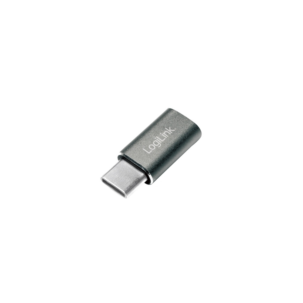 Produktbild för LogiLink - USB typ C-adapter - mikro-USB typ B till USB-C