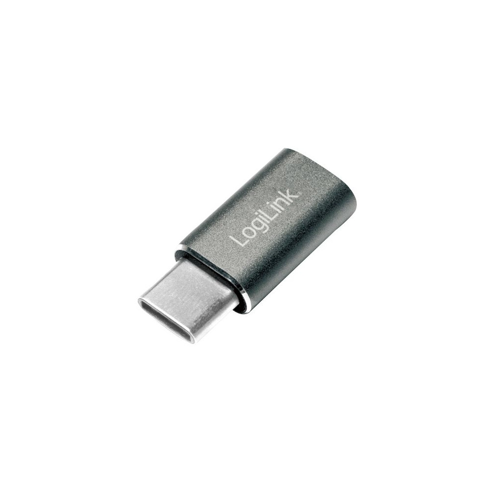 Produktbild för LogiLink - USB typ C-adapter - mikro-USB typ B till USB-C