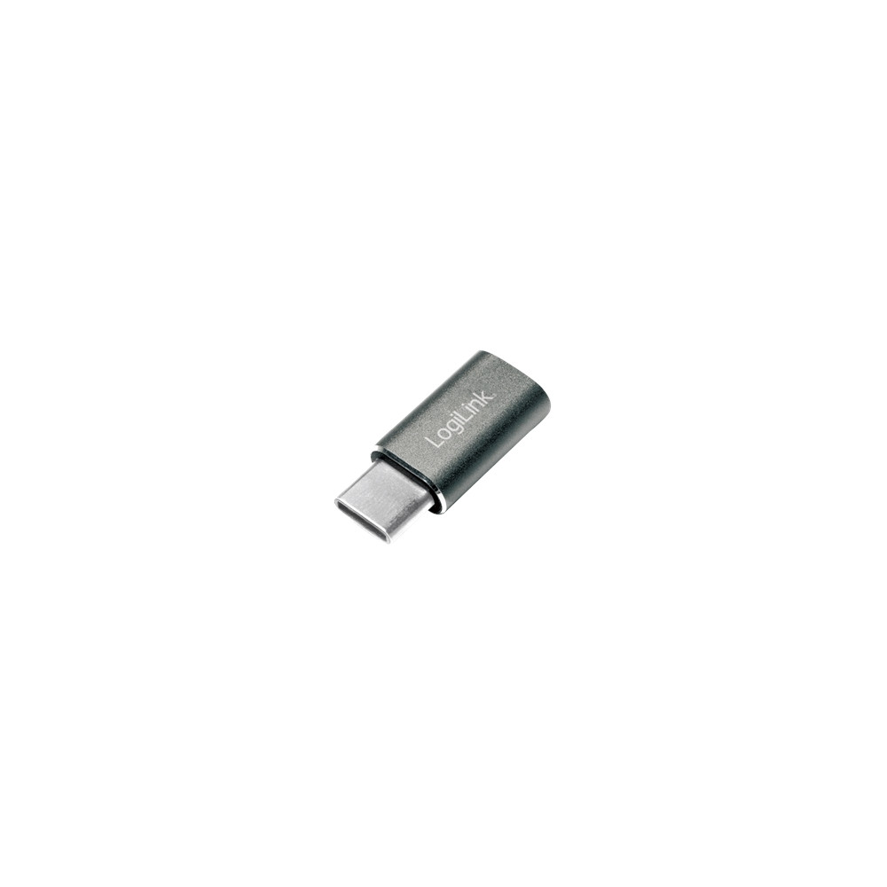 Produktbild för LogiLink - USB typ C-adapter - mikro-USB typ B till USB-C