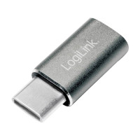 Produktbild för LogiLink - USB typ C-adapter - mikro-USB typ B till USB-C