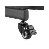 Produktbild för LogiLink vagn - för TV/monitor - höjdjusterbar - svart
