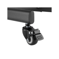 Produktbild för LogiLink vagn - för TV/monitor - höjdjusterbar - svart