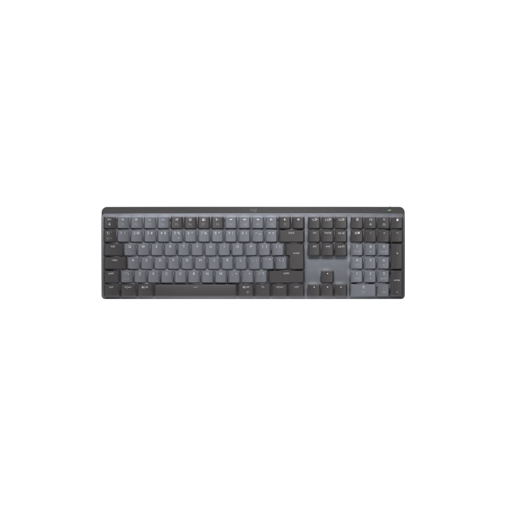 Produktbild för Logitech Master Series MX Mechanical - tangentbord - QWERTY - brittisk - grafit Inmatningsenhet