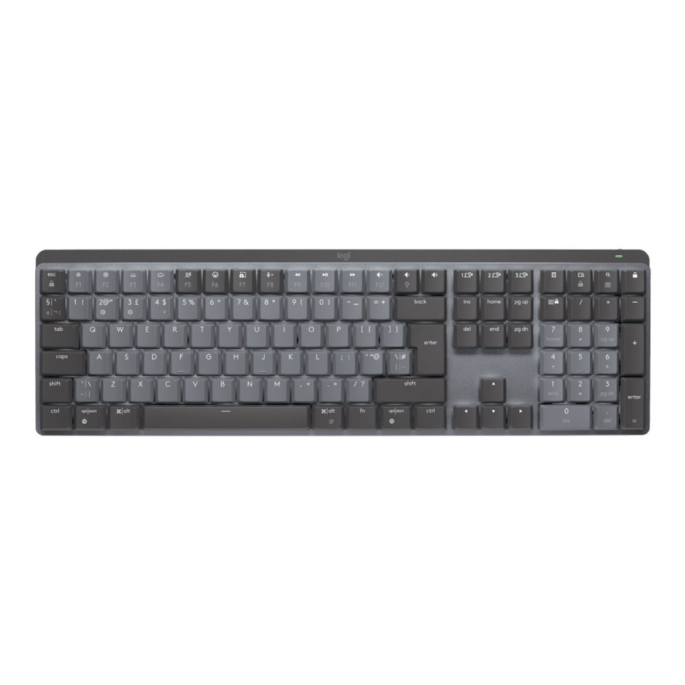 Produktbild för Logitech Master Series MX Mechanical - tangentbord - QWERTY - brittisk - grafit Inmatningsenhet
