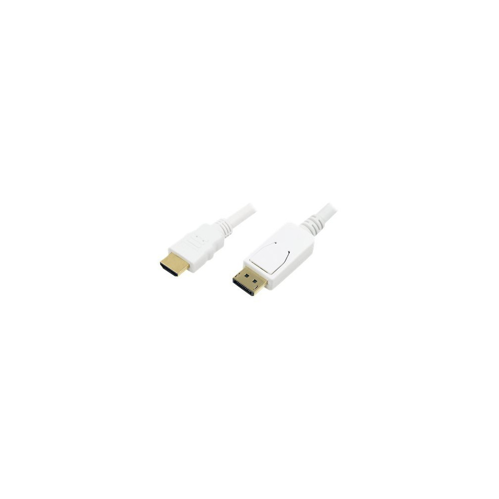 Produktbild för LogiLink adapterkabel - DisplayPort / HDMI - 2 m