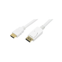 Produktbild för LogiLink adapterkabel - DisplayPort / HDMI - 2 m