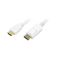 Produktbild för LogiLink adapterkabel - DisplayPort / HDMI - 2 m