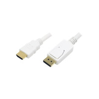Produktbild för LogiLink adapterkabel - DisplayPort / HDMI - 2 m
