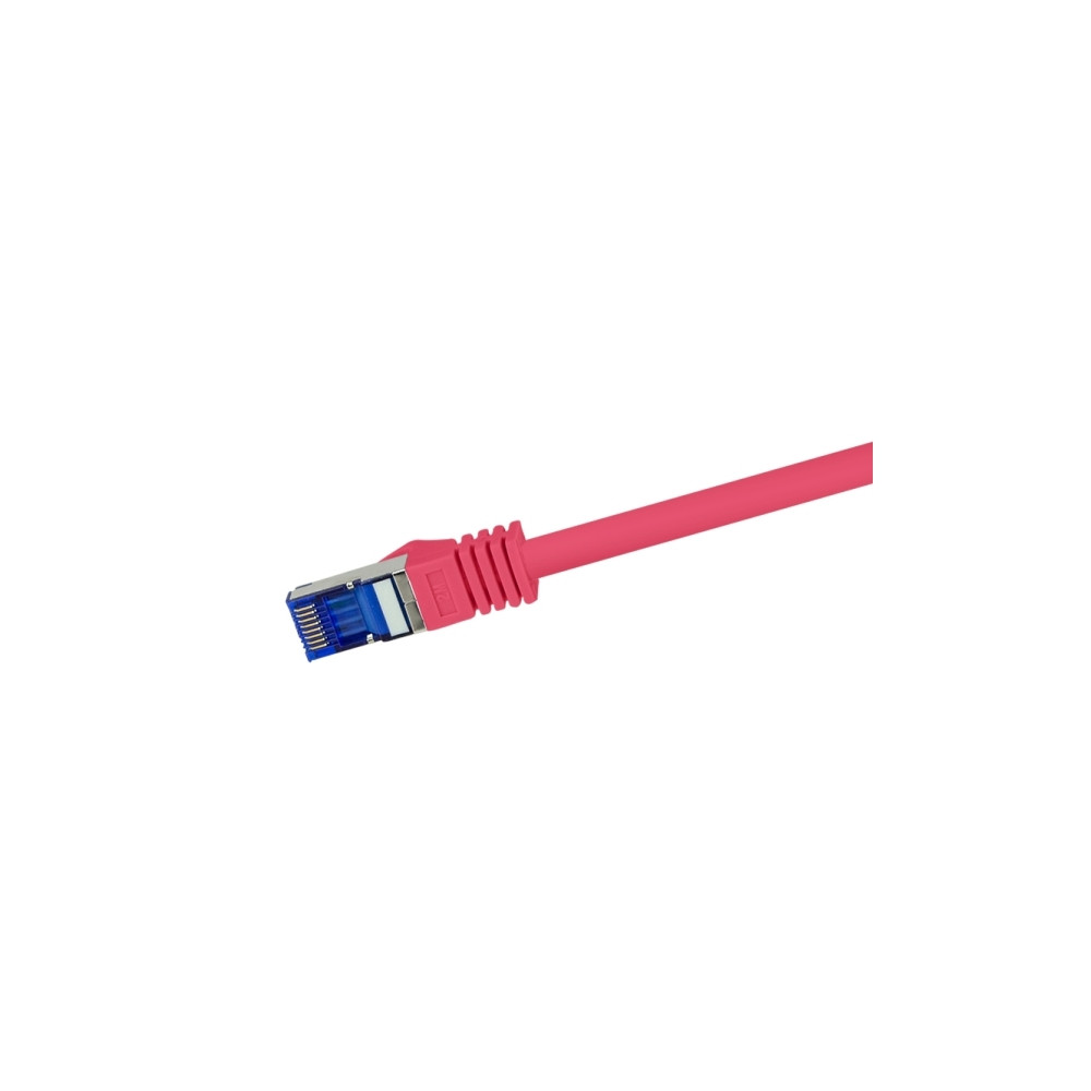 Produktbild för LogiLink Professional Ultraflex - patch-kabel - 1 m - röd, RAL 3018