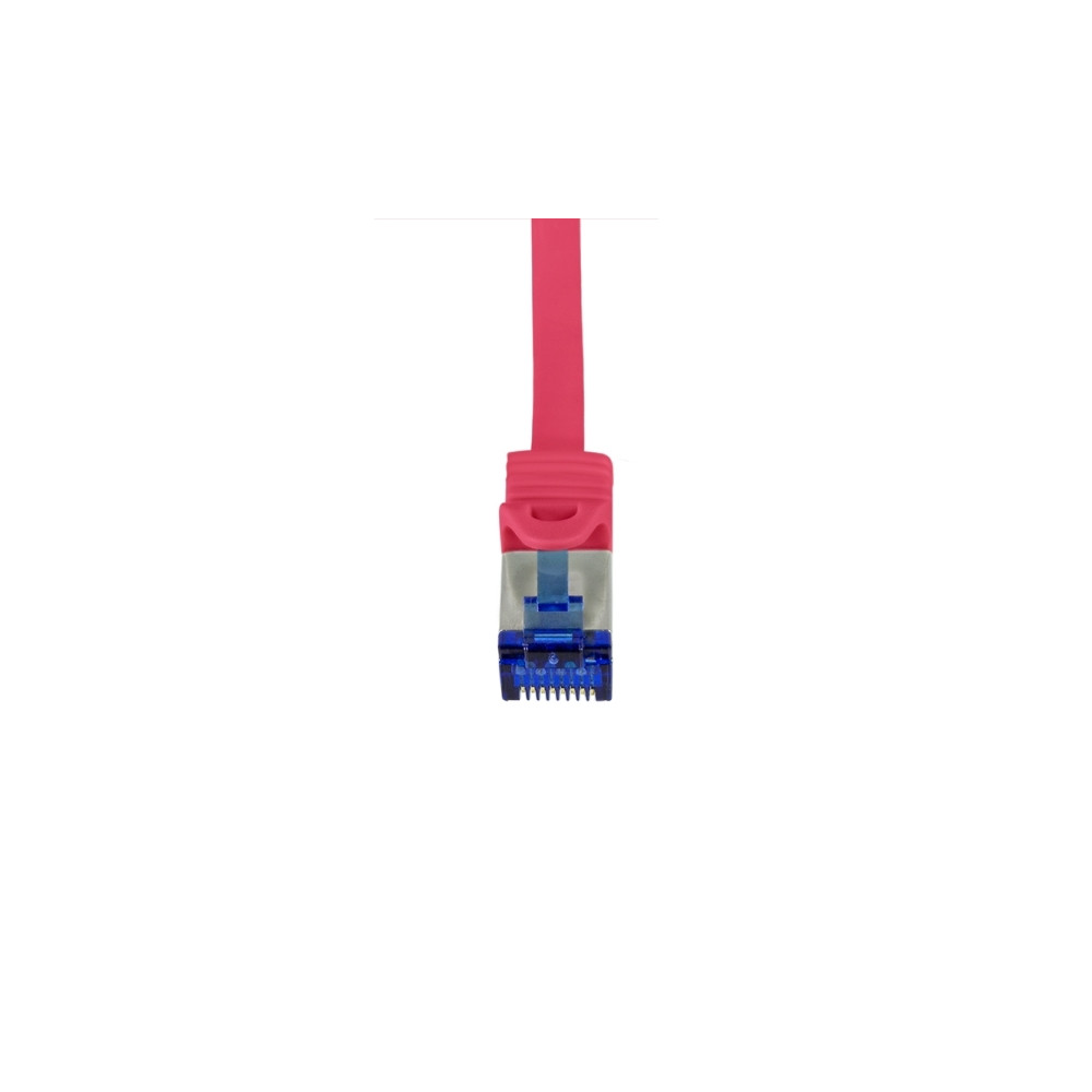 Produktbild för LogiLink Professional Ultraflex - patch-kabel - 1 m - röd, RAL 3018
