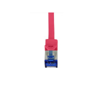 Produktbild för LogiLink Professional Ultraflex - patch-kabel - 1 m - röd, RAL 3018