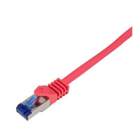 Produktbild för LogiLink Professional Ultraflex - patch-kabel - 1 m - röd, RAL 3018