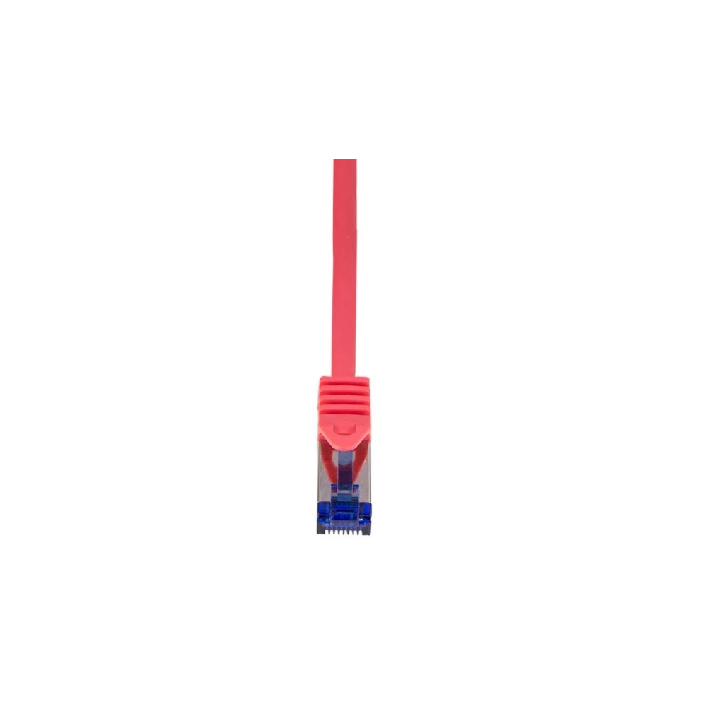 Produktbild för LogiLink Professional Ultraflex - patch-kabel - 1 m - röd, RAL 3018