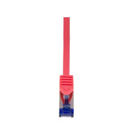 Produktbild för LogiLink Professional Ultraflex - patch-kabel - 1 m - röd, RAL 3018
