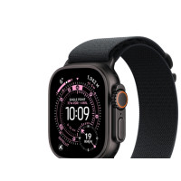 Produktbild för Apple Watch Ultra 3 - svart titan - Ja smart klocka med Alpine Loop - svart - 64 GB