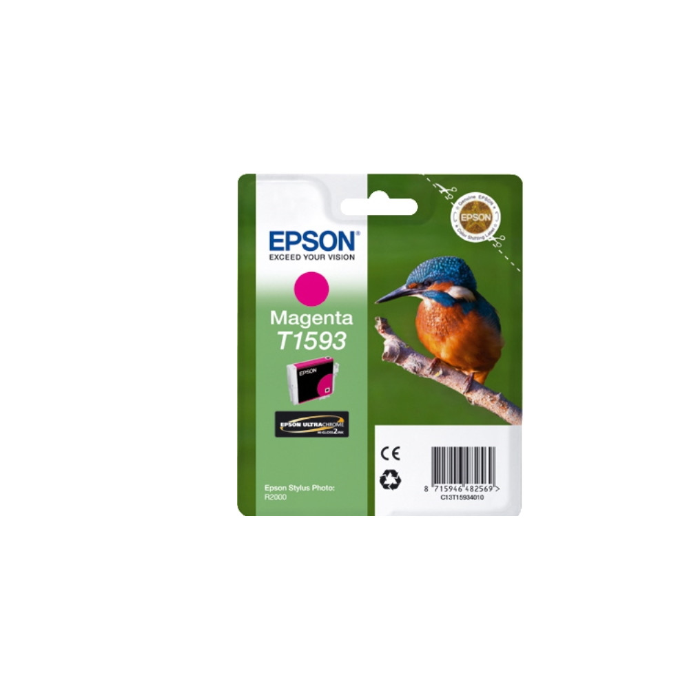Produktbild för Epson T1593 - magenta - original - bläckpatron