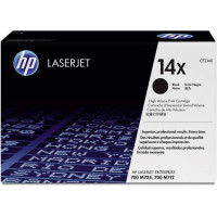Produktbild för HP 14X - Lång livslängd - svart - original - LaserJet - tonerkassett (CF214X)