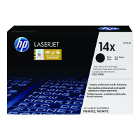 Produktbild för HP 14X - Lång livslängd - svart - original - LaserJet - tonerkassett (CF214X)