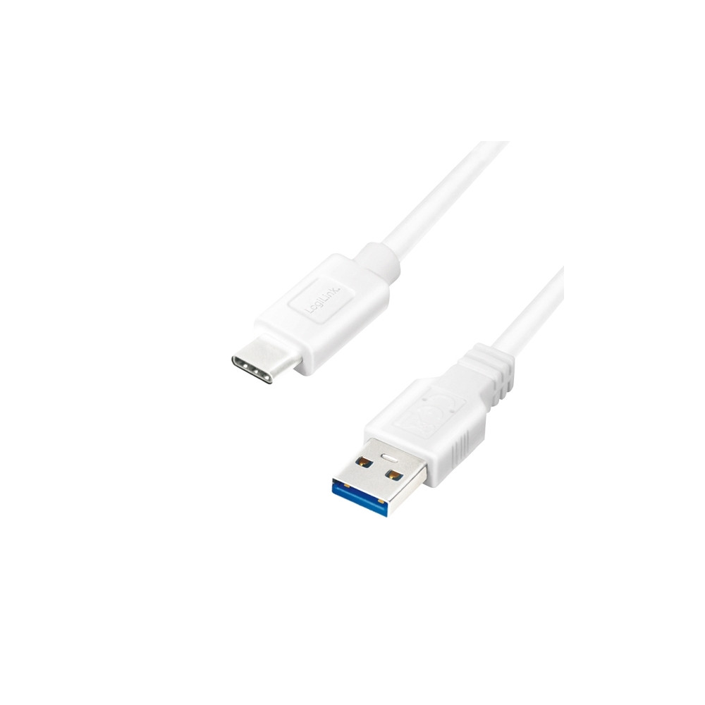 Produktbild för LogiLink CU0176, 2 m, USB A, USB C, USB 3.2 Gen 1 (3.1 Gen 1...