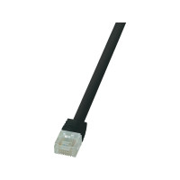Produktbild för LogiLink SlimLine - patch-kabel - svart