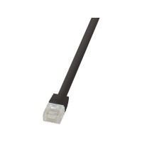 Produktbild för LogiLink SlimLine - patch-kabel - svart
