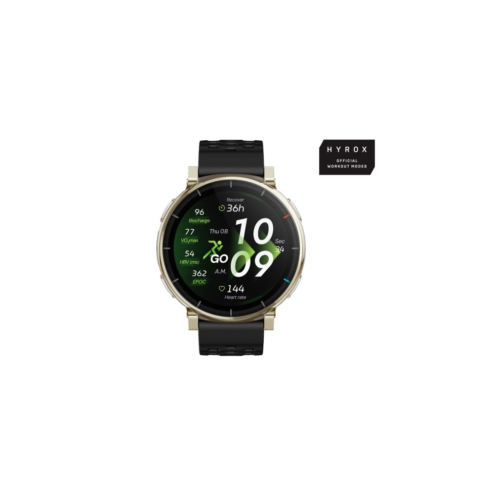 Produktbild för Amazfit Active 3 Premium smart klocka med rem - apex silver