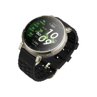 Produktbild för Amazfit Active 3 Premium smart klocka med rem - apex silver