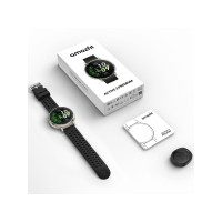 Produktbild för Amazfit Active 3 Premium smart klocka med rem - apex silver