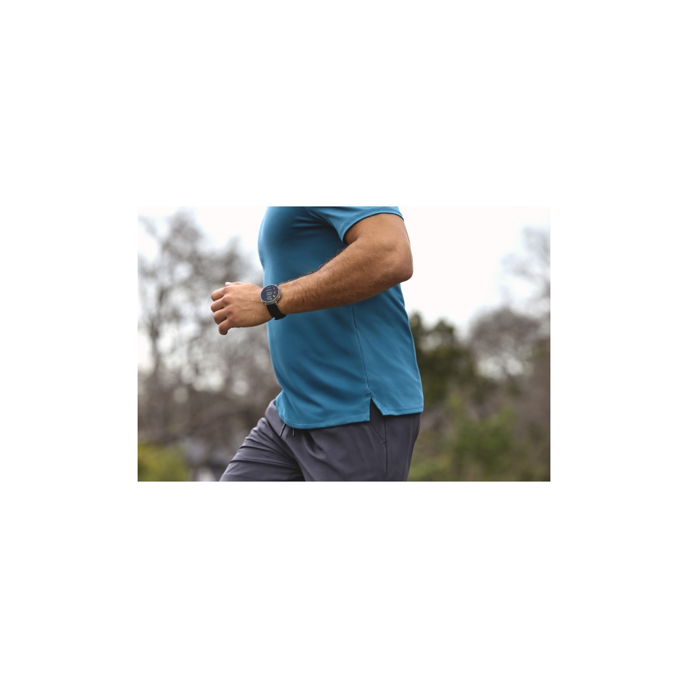Produktbild för Amazfit Active 3 Premium smart klocka med rem - apex silver