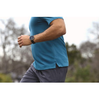 Produktbild för Amazfit Active 3 Premium smart klocka med rem - apex silver