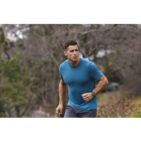 Produktbild för Amazfit Active 3 Premium smart klocka med rem - apex silver