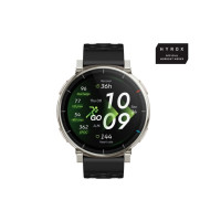 Produktbild för Amazfit Active 3 Premium smart klocka med rem - apex silver
