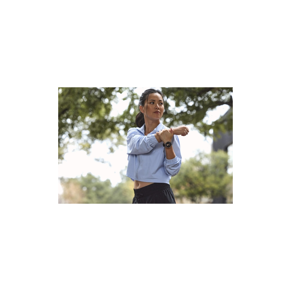 Produktbild för Amazfit Active 3 Premium smart klocka med rem - apex silver