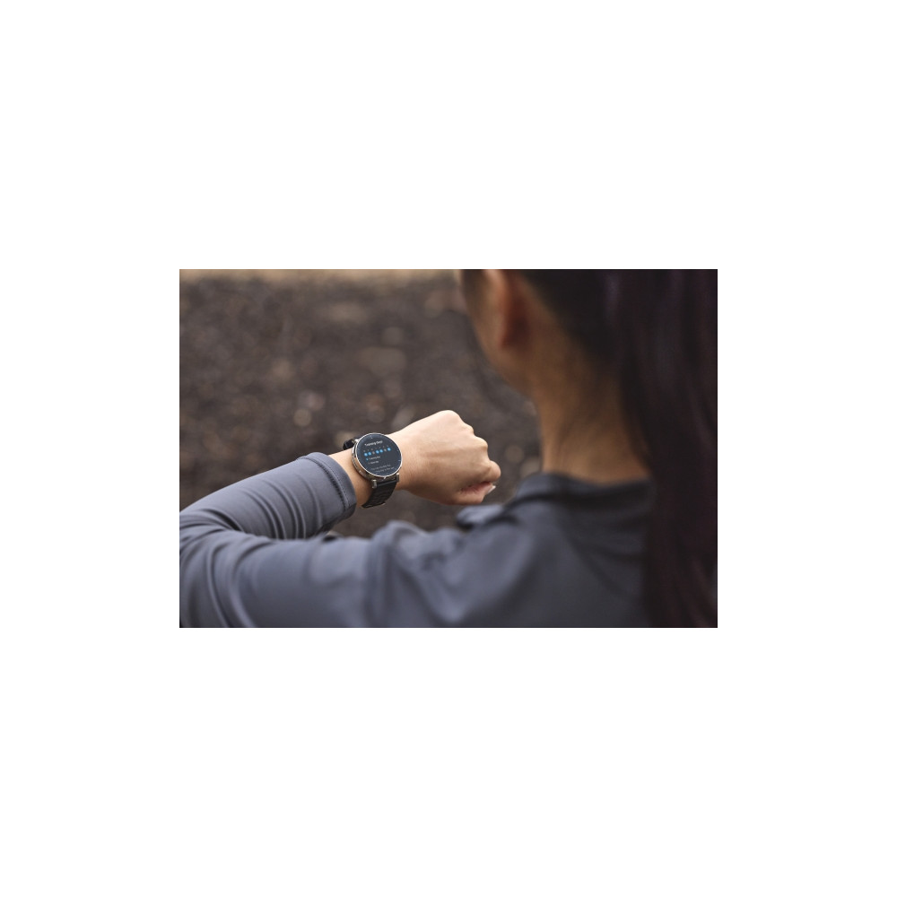 Produktbild för Amazfit Active 3 Premium smart klocka med rem - apex silver