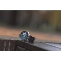 Produktbild för Amazfit Active 3 Premium smart klocka med rem - apex silver