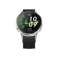 Produktbild för Amazfit Active 3 Premium smart klocka med rem - apex silver