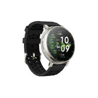 Produktbild för Amazfit Active 3 Premium smart klocka med rem - apex silver