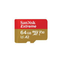 Produktbild för SanDisk Extreme, 64 GB, MicroSDXC, Klass 10, UHS-I, 170 MB/s...