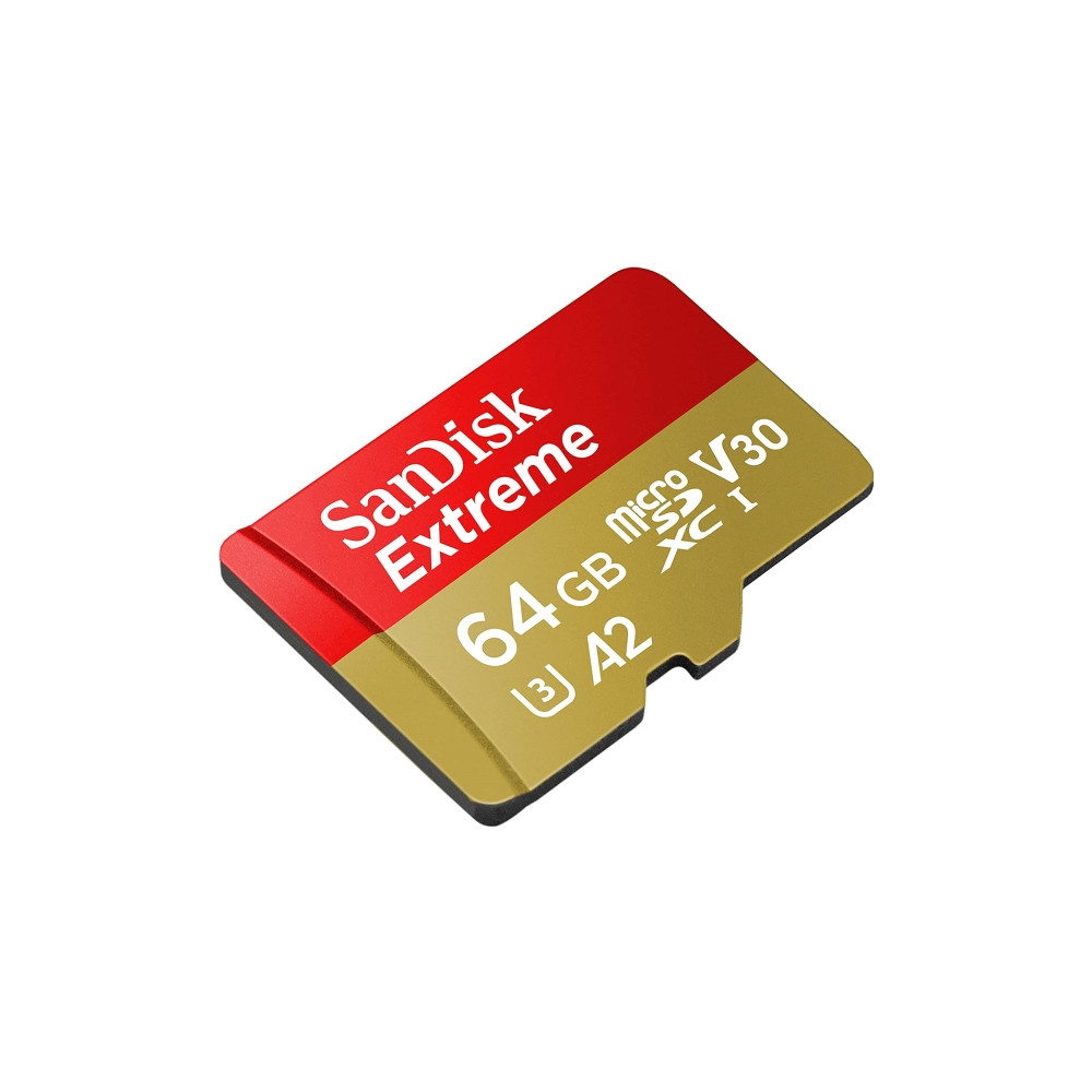 Produktbild för SanDisk Extreme, 64 GB, MicroSDXC, Klass 10, UHS-I, 170 MB/s...