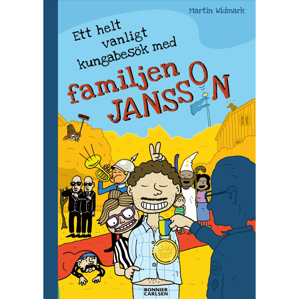 Produktbild för Ett helt vanligt kungabesök med familjen Jansson (inbunden)