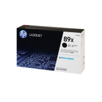 Produktbild för HP 89X - hög kapacitet - svart - original - LaserJet - tonerkassett (CF289X)