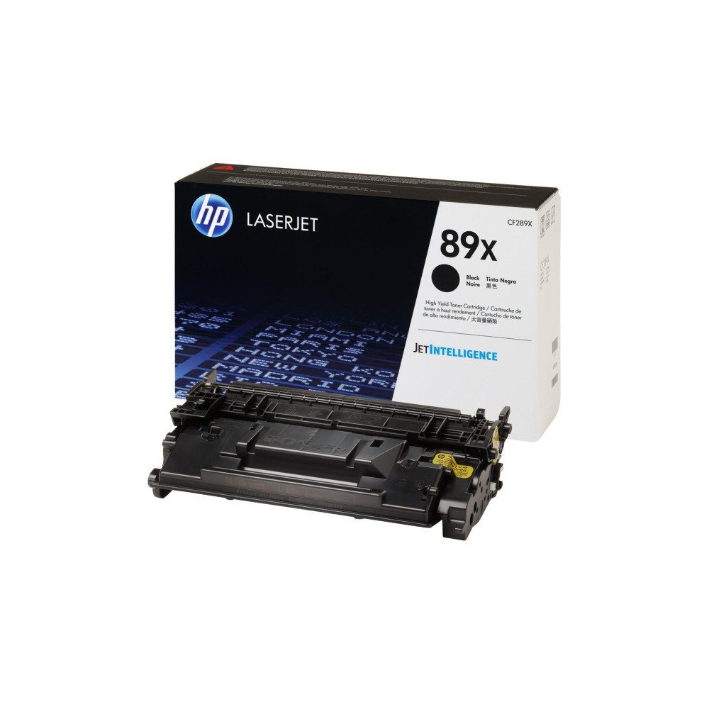 Produktbild för HP 89X - hög kapacitet - svart - original - LaserJet - tonerkassett (CF289X)