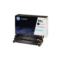 Produktbild för HP 89X - hög kapacitet - svart - original - LaserJet - tonerkassett (CF289X)
