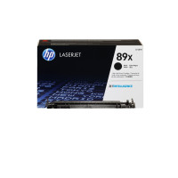 Produktbild för HP 89X - hög kapacitet - svart - original - LaserJet - tonerkassett (CF289X)