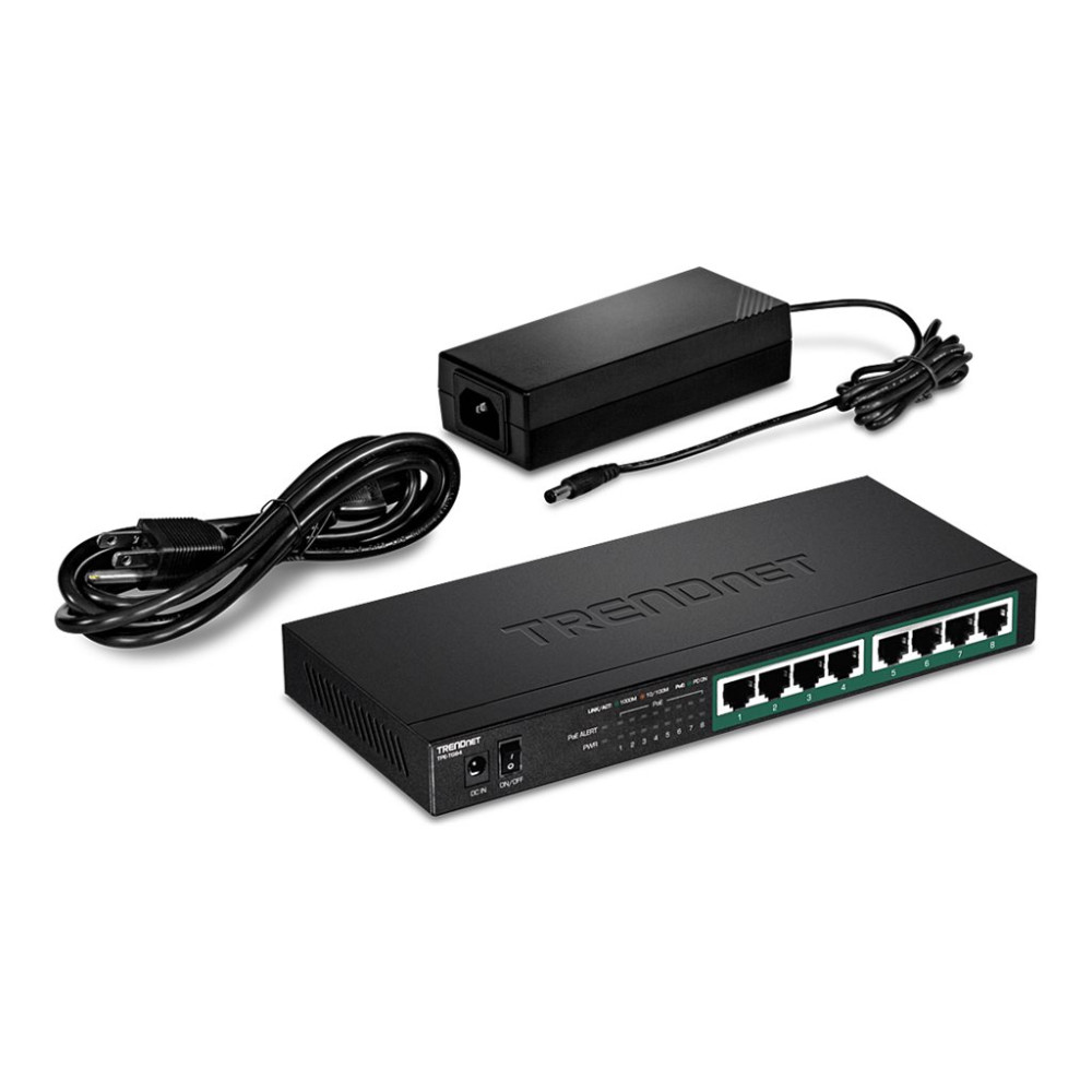 Produktbild för TRENDnet TPE TG84 - switch - 8 portar - TAA-kompatibel